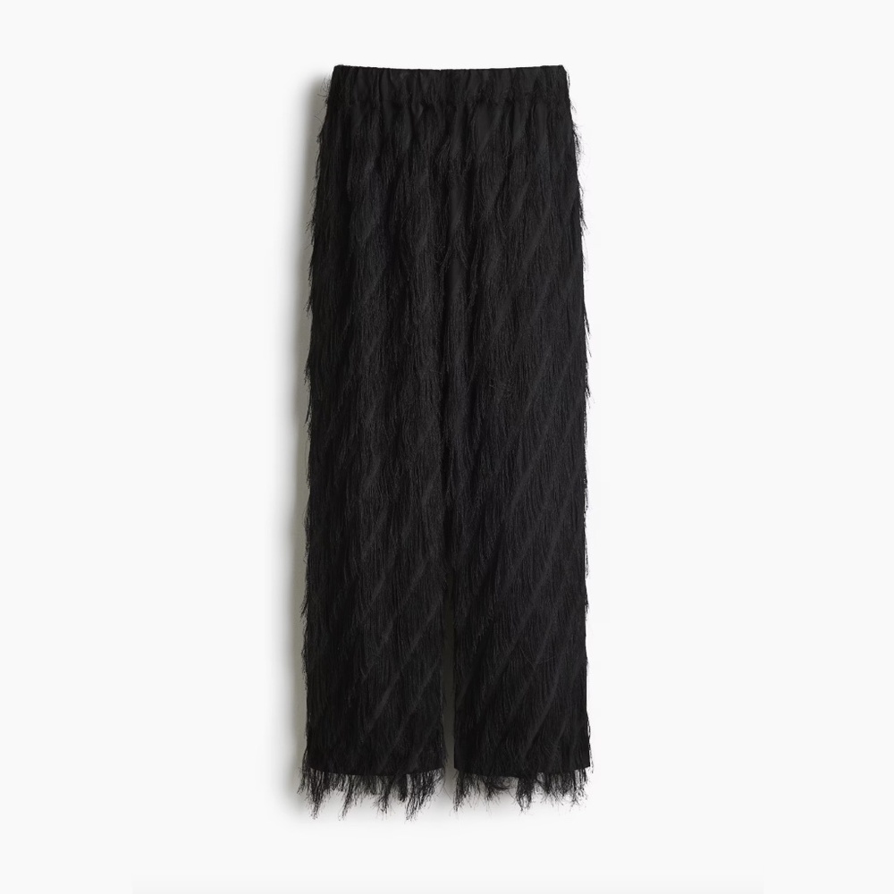 NWT H&M Edition -  Black Pants with Fringe